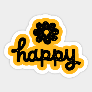 happy Sticker